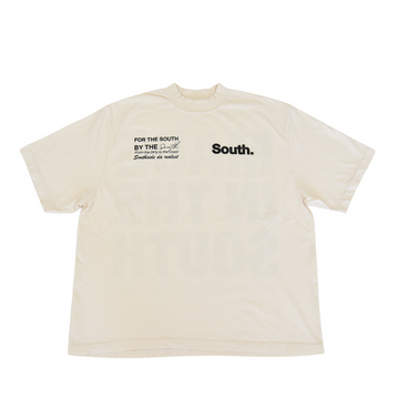 MITS Mock T-Shirt - Cream/Black (M-XL)