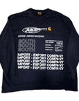 MITS Import-Export Trucking L/S Shirt - Off Black (XXL)