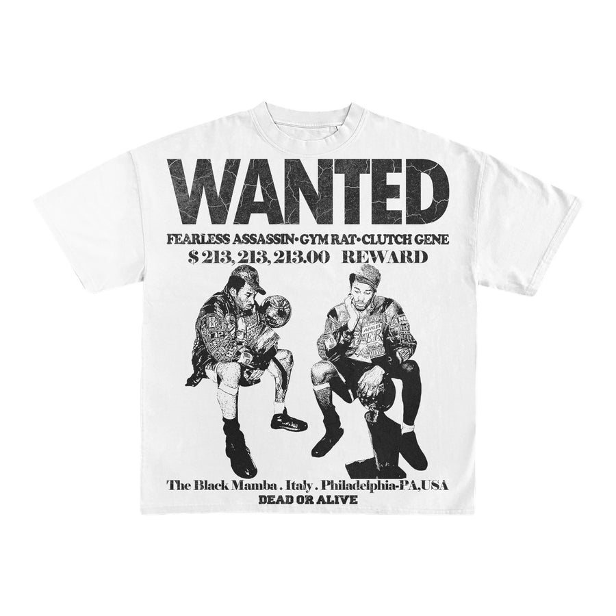 WANTED DEAD OR ALIVE T-SHIRT - KOBE (M-XXL)