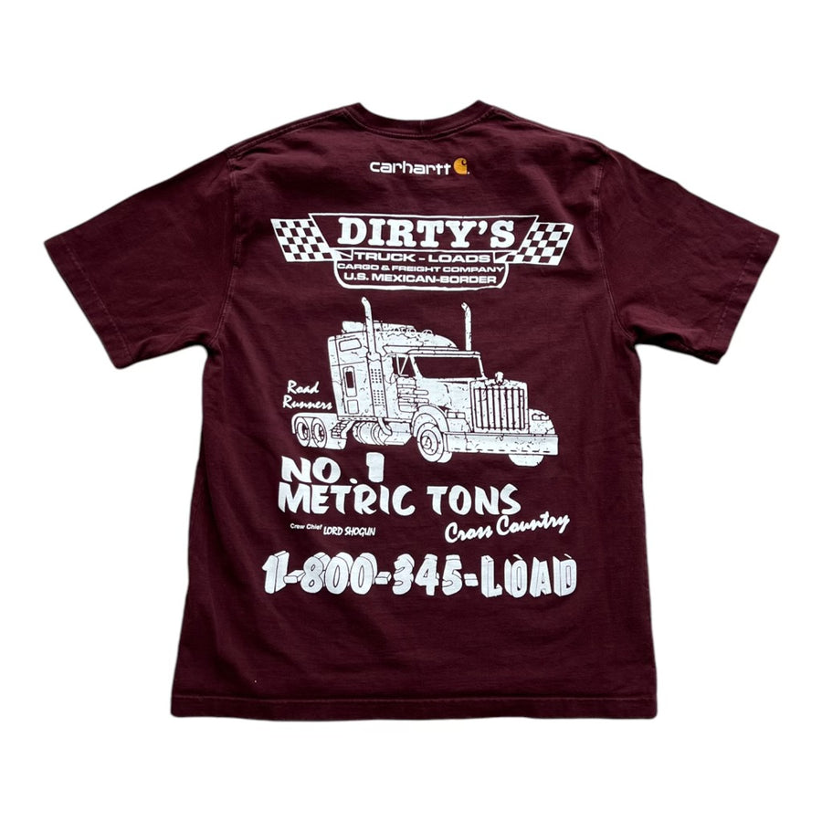 MITS Import-Export Trucking Shirt - Maroon (L)