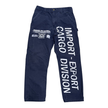 MITS Import-Export Cargo Pants - Navy (33x32) 038