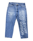 MITS Import-Export Cargo Pants - Light Denim (40x30) D020