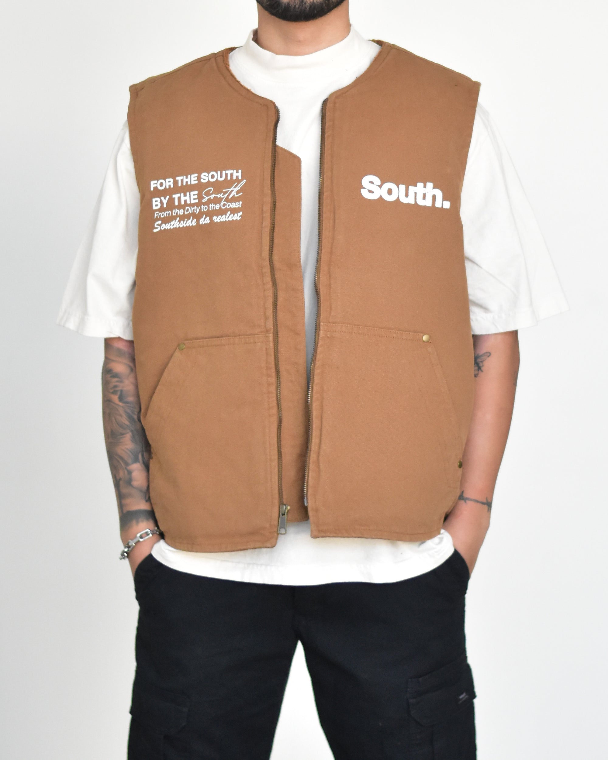 MITS Utility Work Vest - Duck Brown (S-XXXL)