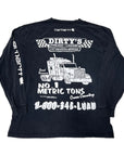 MITS Import-Export Trucking L/S Shirt - Off Black (XL)