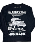 MITS Import-Export Trucking L/S Shirt - Black (M)