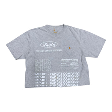 MITS Crop Import-Export T-Shirt -  Heather Gray (S-XL) C003