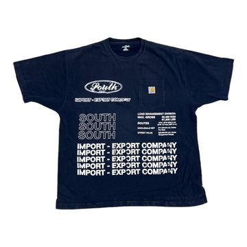MITS Import-Export Trucking Pocket Shirt - Navy (XL)