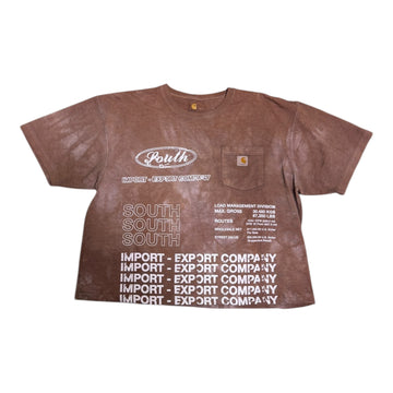 MITS Crop Import-Export T-Shirt - Brown Dye (S-XL) C022