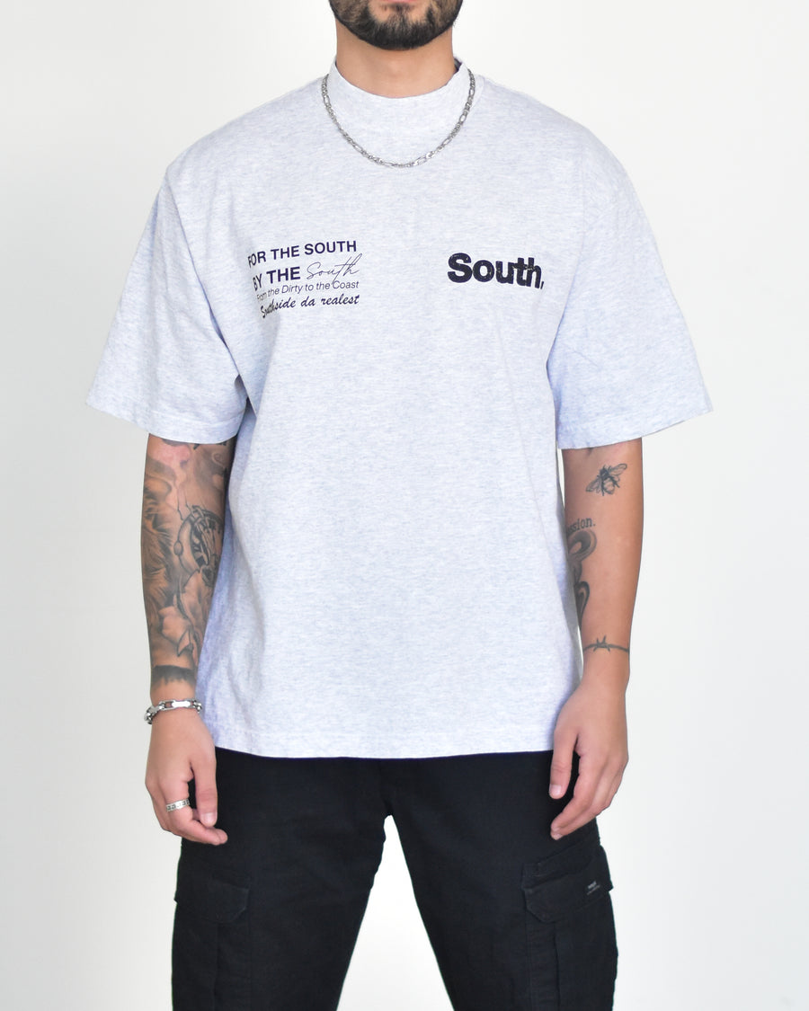 MITS Mock T-Shirt - Heather Grey/Black (M-XL)