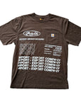 MITS Import-Export Trucking Pocket Shirt - Heather Brown (L)