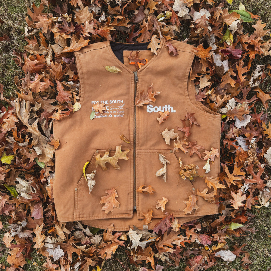 MITS Utility Work Vest - Tan (M-XXL)