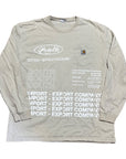 MITS Import-Export Trucking Pocket L/S Shirt - Khaki (L)