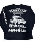 MITS Import-Export Trucking L/S Shirt - Off Black (L)