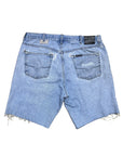 Vintage Patch Shorts - Light Denim (38W)