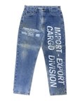 MITS Import-Export Cargo Pants - Denim (36x32) D008