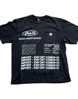 MITS Import-Export Trucking Pocket Shirt - Black  (XL)