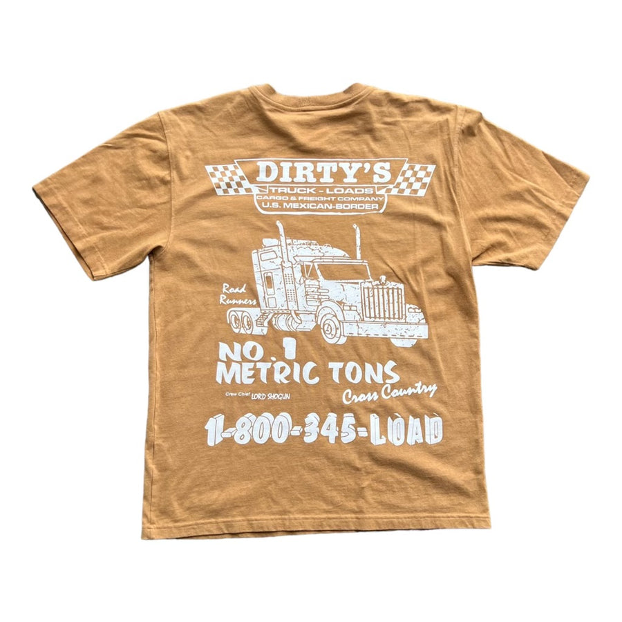 MITS Import-Export Trucking Pocket Shirt - Gold (M)