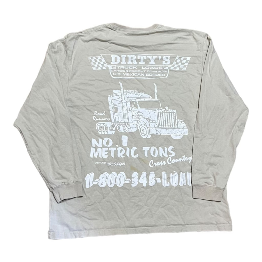 MITS Import-Export Trucking Pocket L/S Shirt - Khaki (L)