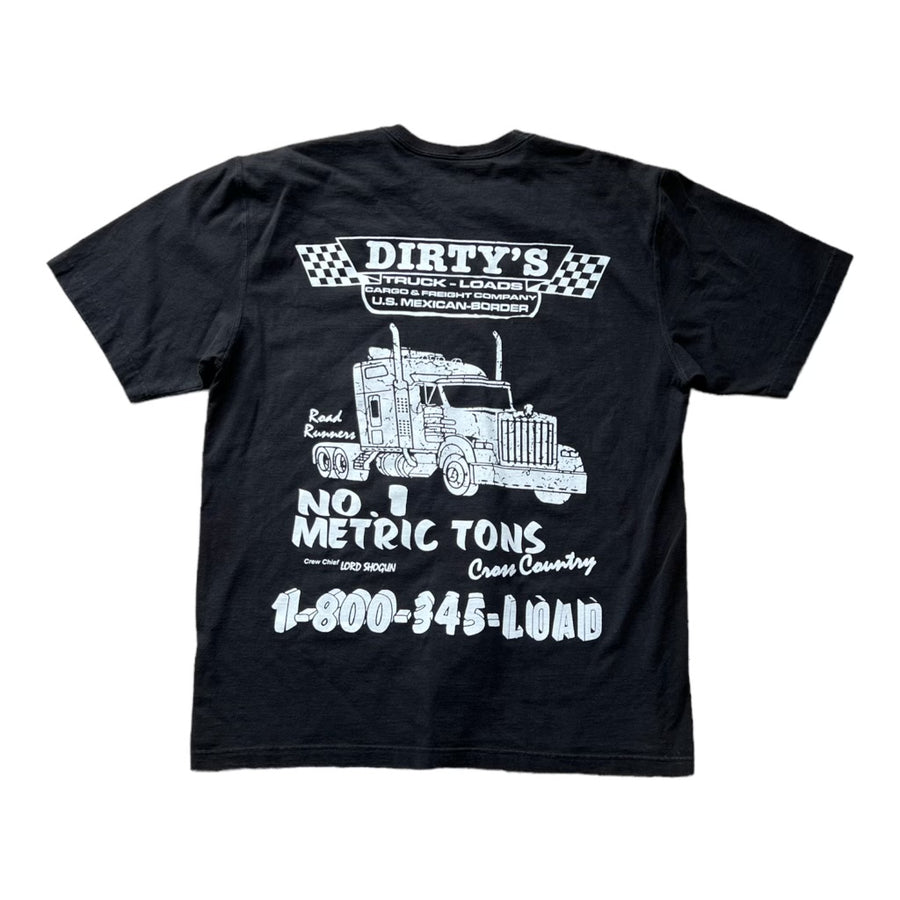 MITS Import-Export Trucking Pocket Shirt - Black  (L)