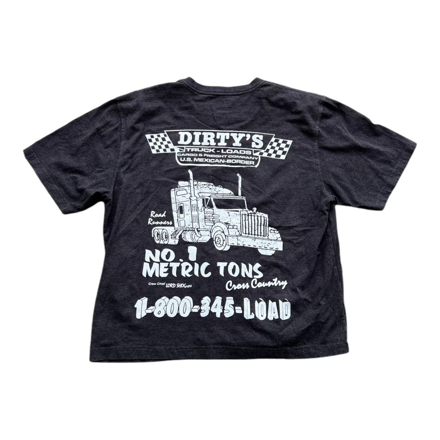 MITS Import-Export Trucking Pocket Shirt - Dark Heather Grey (XL)