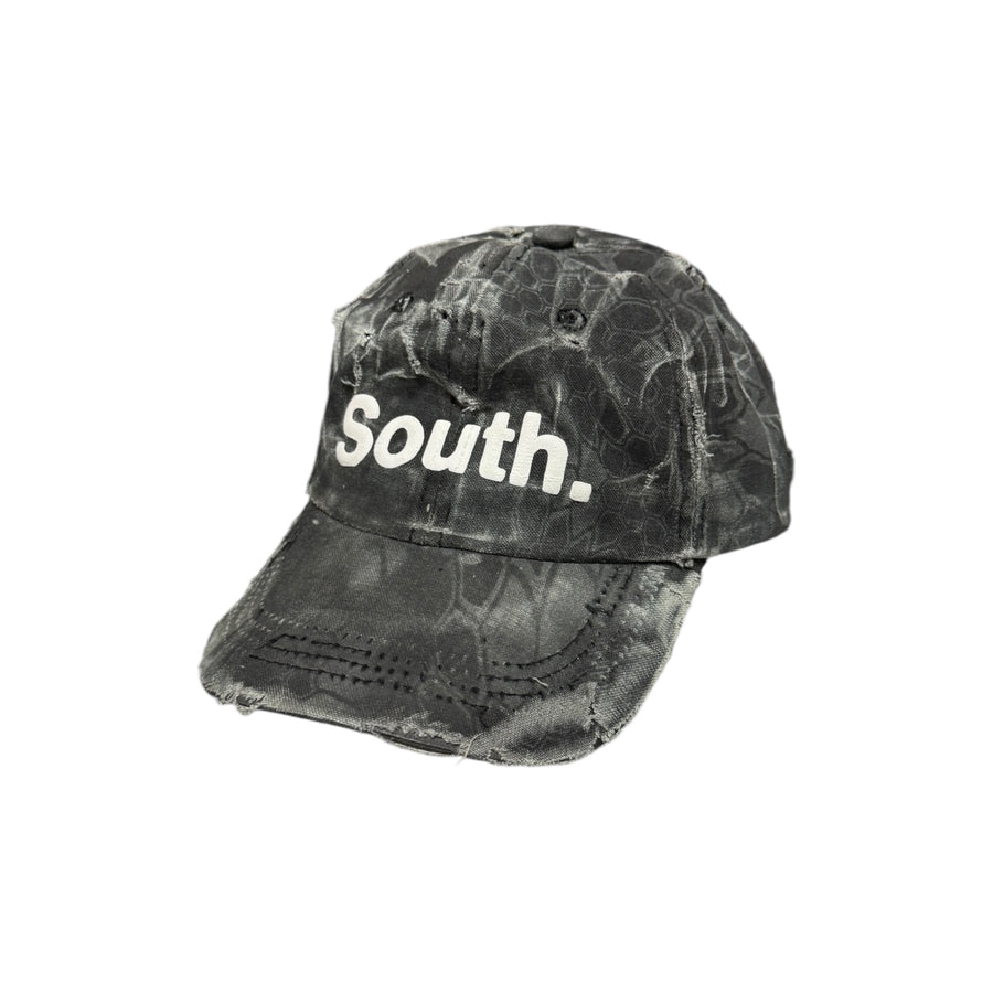 MITS Camo Hat - Black Wash