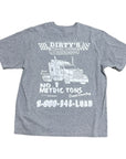 MITS Import-Export Trucking Pocket Shirt - Heather Grey (XL)