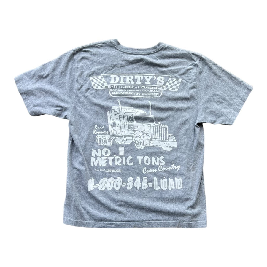 MITS Import-Export Trucking Pocket Shirt - Heather Grey  (L)