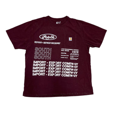 MITS Import-Export Trucking Pocket Shirt - Maroon (XL)