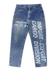 MITS Import-Export Cargo Pants - Denim (36x32) D007