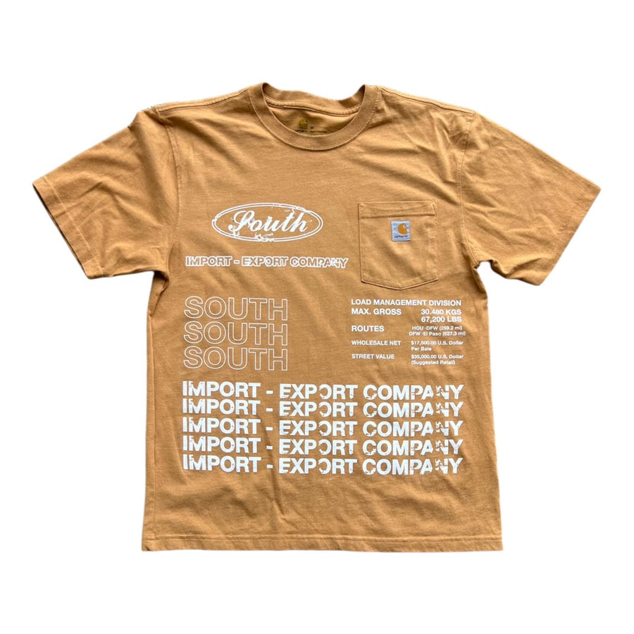 MITS Import-Export Trucking Pocket Shirt - Gold (M)