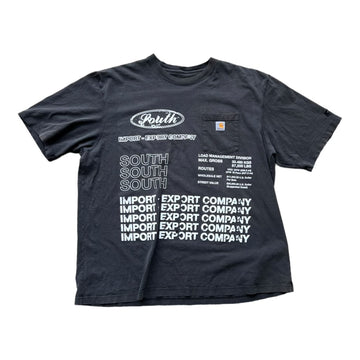 MITS Import-Export Trucking Pocket Shirt - Dark Grey (XL)