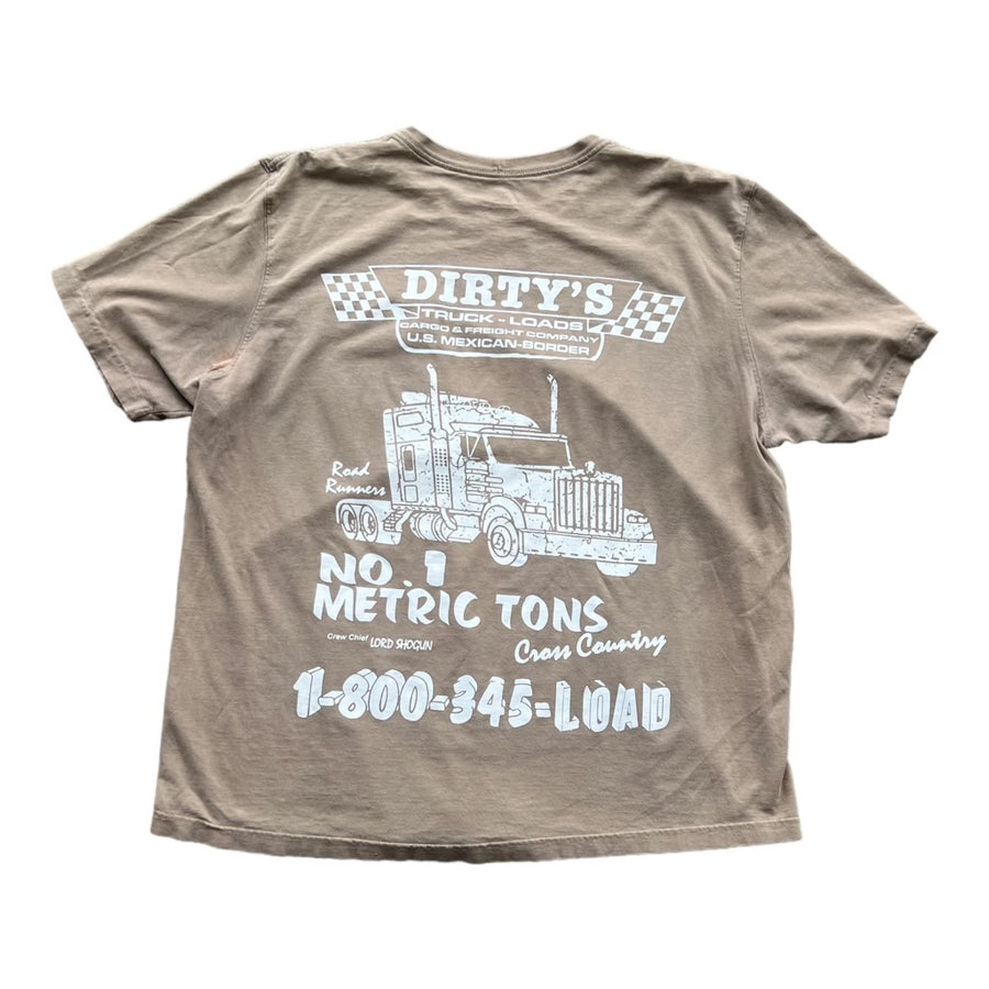MITS Import-Export Trucking Pocket Shirt - Khaki  (XL)