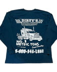 MITS Import-Export Trucking Pocket L/S Shirt - Dark Teal (L)