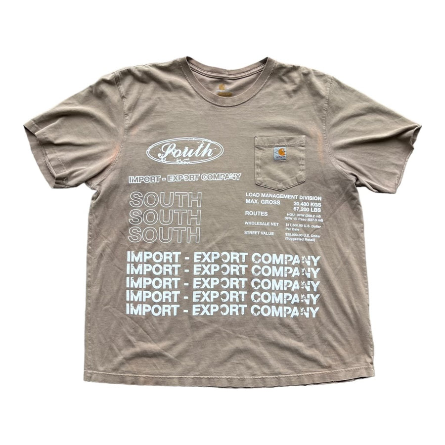 MITS Import-Export Trucking Pocket Shirt - Khaki  (XL)