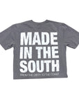 MITS Crop Import-Export T-Shirt - Dark Heather Gray (M) C029