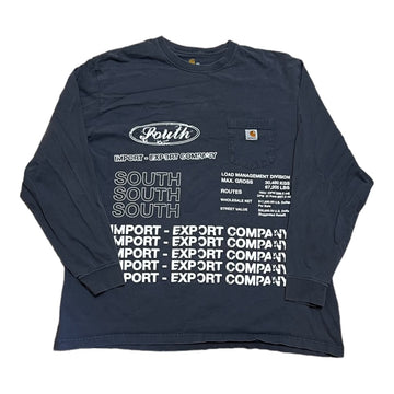 MITS Import-Export Trucking Pocket L/S Shirt - Dolphin (XXL)