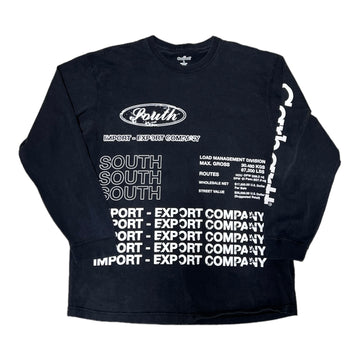 MITS Import-Export Trucking L/S Shirt - Off Black (L)