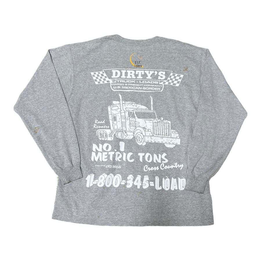 MITS Import-Export Trucking L/S Shirt - Grey (L)