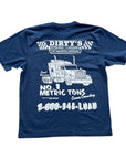 MITS Import-Export Trucking Pocket Shirt - Heather Blue  (L)
