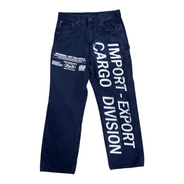 MITS Import-Export Cargo Pants - Navy (33x32) 004