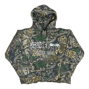 MITS Vintage Camo Hoodie - (Medium-Boxy)