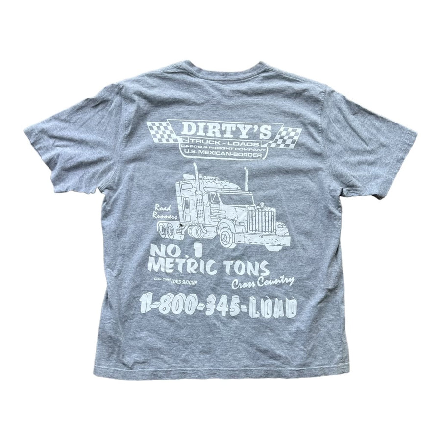 MITS Import-Export Trucking Pocket Shirt - Grey  (L)