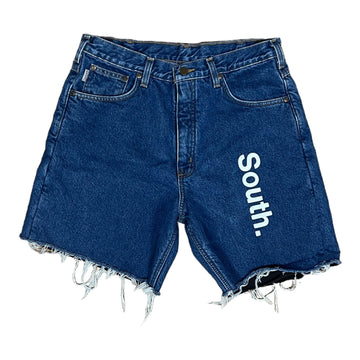 MITS Vintage Carhartt Shorts - Dark Denim (34W)