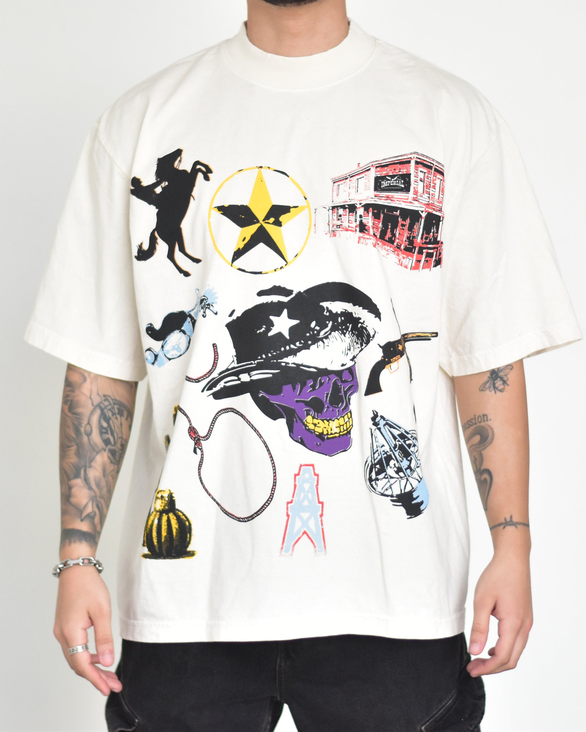 IMPERIAL RANCH T-SHIRT - CREAM