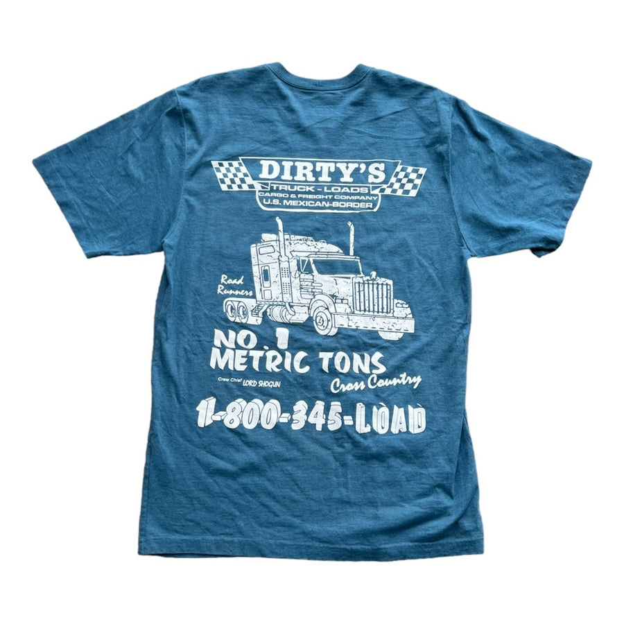 MITS Import-Export Trucking Pocket Shirt - Light Blue  (L)