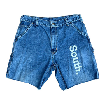 MITS Vintage Carhartt Shorts - Dark Denim (36W)