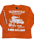 MITS Import-Export Trucking Pocket L/S Shirt - Orange (XL)