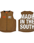 MITS®️x GAD®️ Utility Work Vest - Duck Brown (S-XXXL)