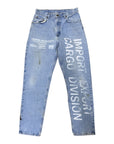 MITS Import-Export Cargo Pants - Light Denim (30x32) D016