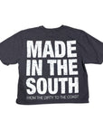 MITS Crop Import-Export T-Shirt -  Dark Gray (M) C002